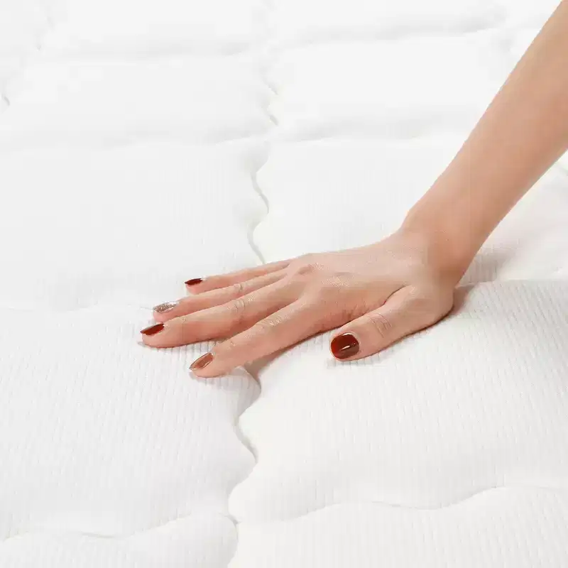 Kescas Euro Top 8 Individually Pocket Innerspring Hybrid Mattress - Compatible with Platform Bed, Box Spring, or Slat Base