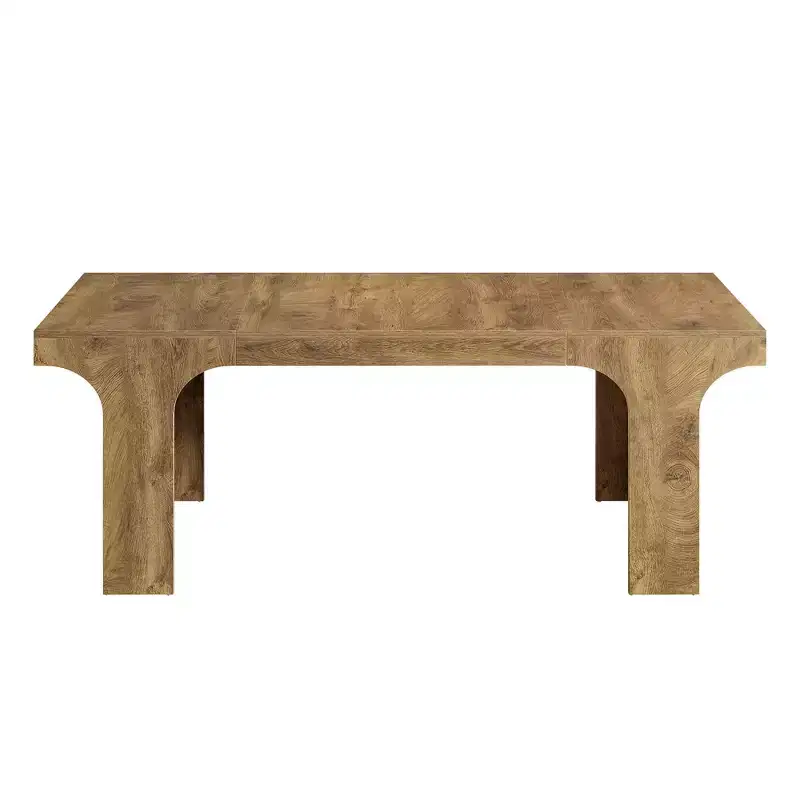 MAYEERTY 70.87 Farmhouse Wood Dining Table, Multifunctional Rustic Kitchen & Office Desk