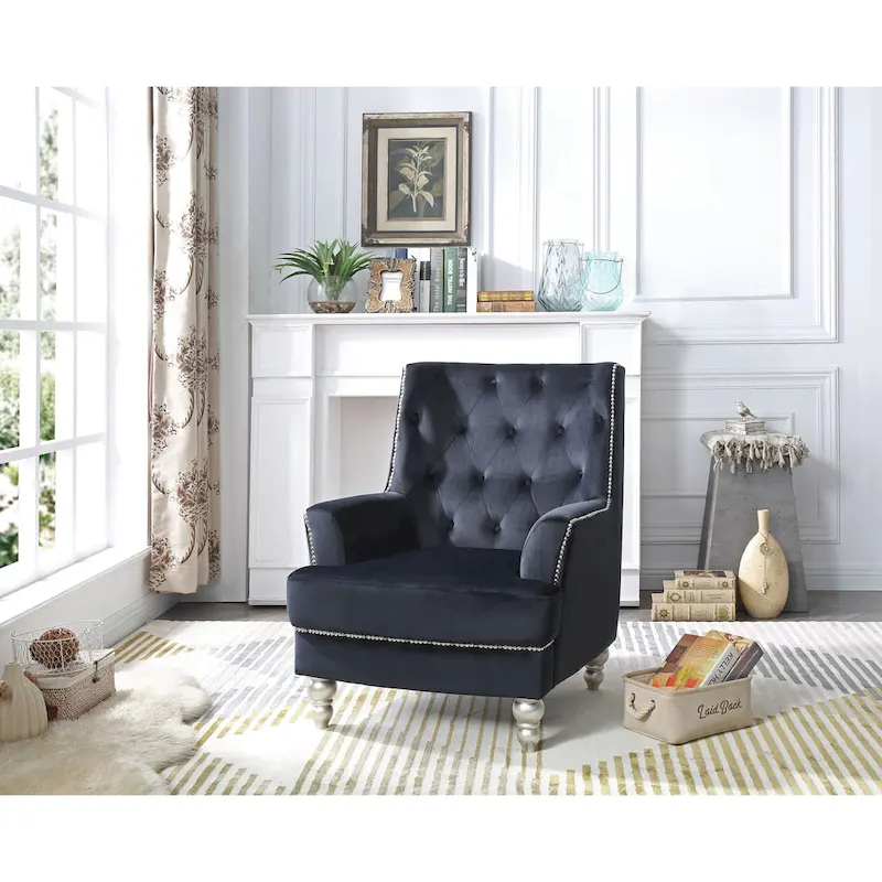 Pamona Velvet Chair