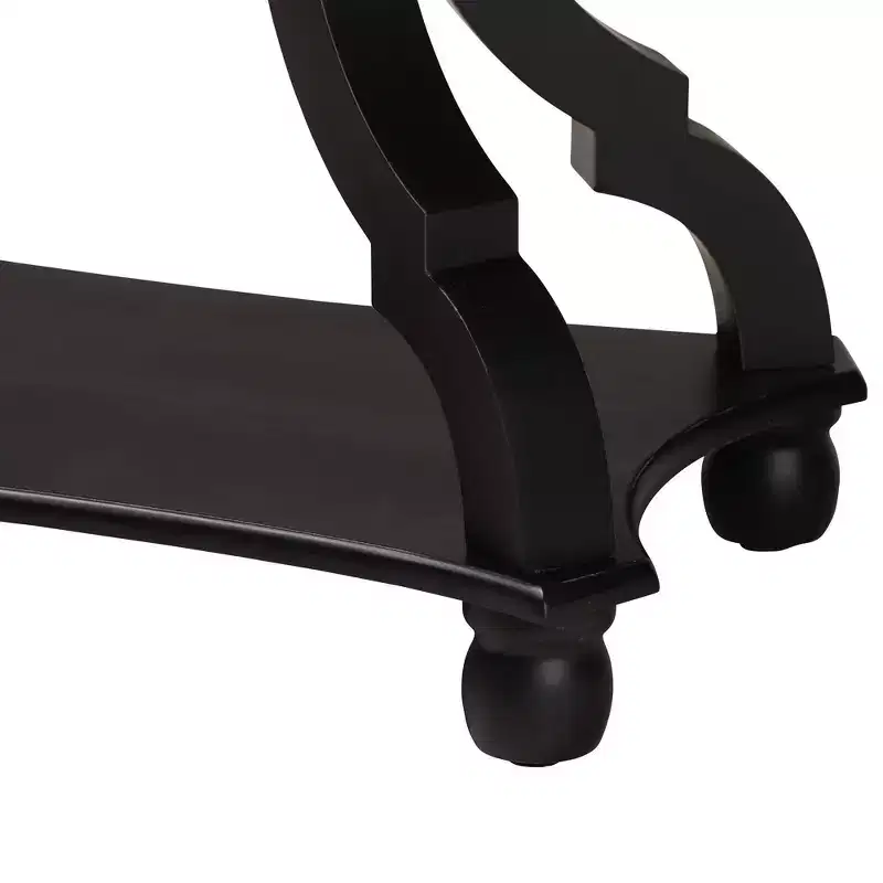 Cianna Wood End Table - Baxton Studio
