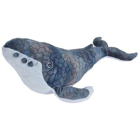 Humpback Whale Plush Stuffed Animal Toy Realistic Ocean Figure 12 Inch