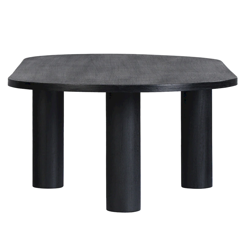 Kali Oval Mango Wood Coffee Table by East at Main