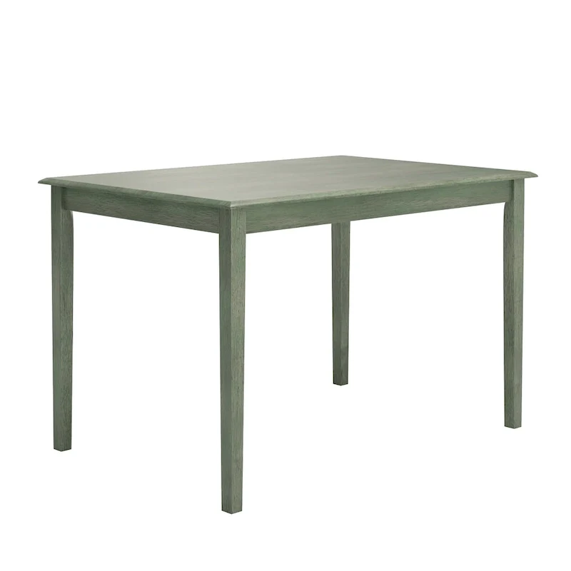 Wilmington II 48-Inch Rectangular Antique Sage Green 5-Piece Dining Set by iNSPIRE Q Classic