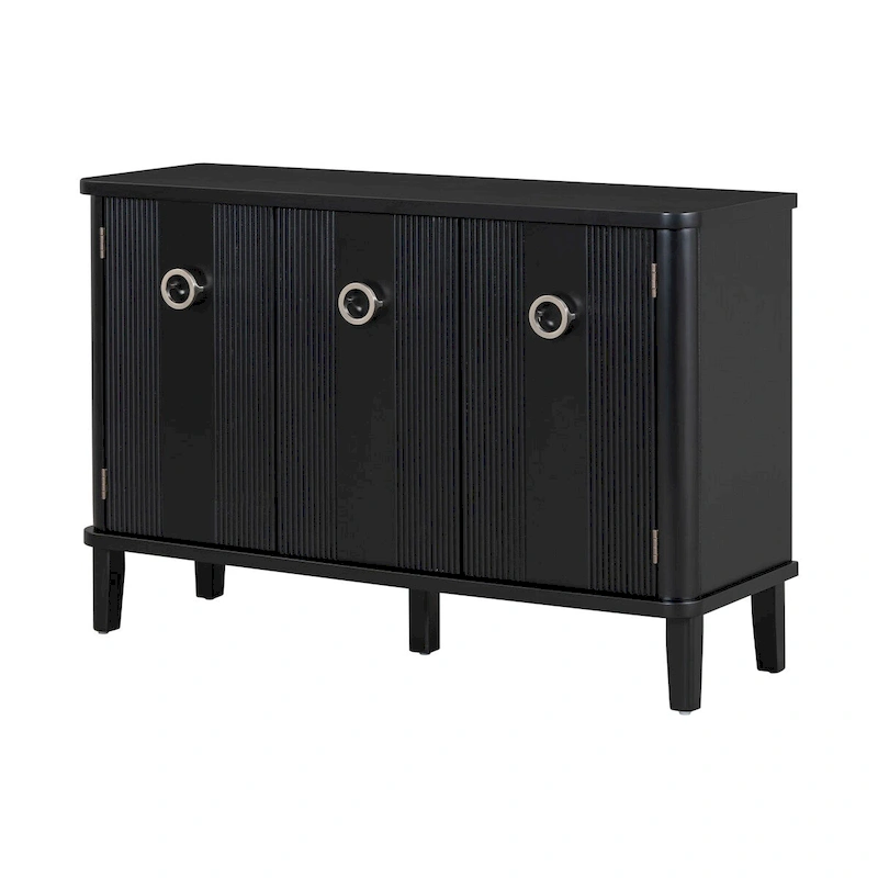 Stable and Sturdy Wood Cabinet