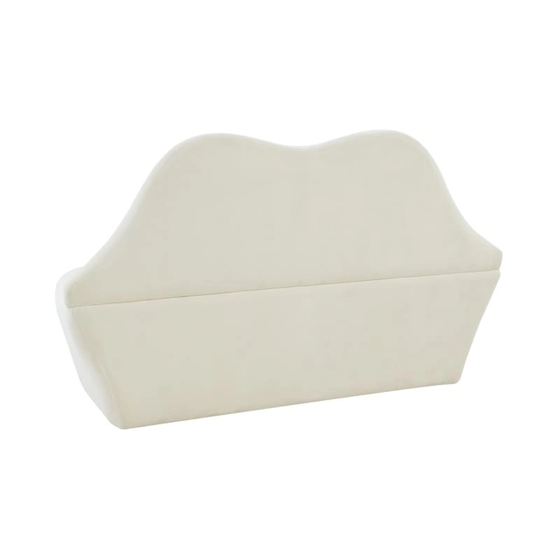 Lips Velvet Settee - 67.7W x 29.1D x 36H
