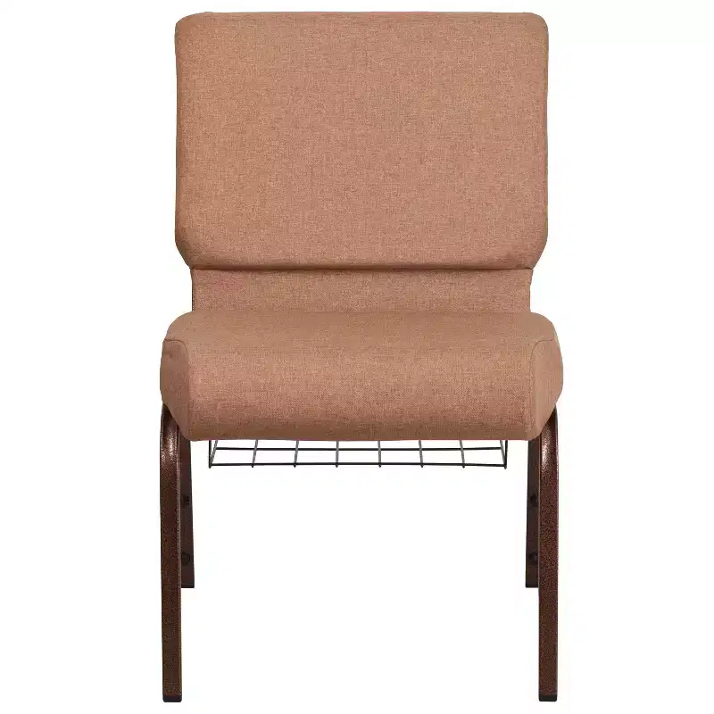 Flash Furniture HERCULES Series 21''W Church Chair with Book Rack