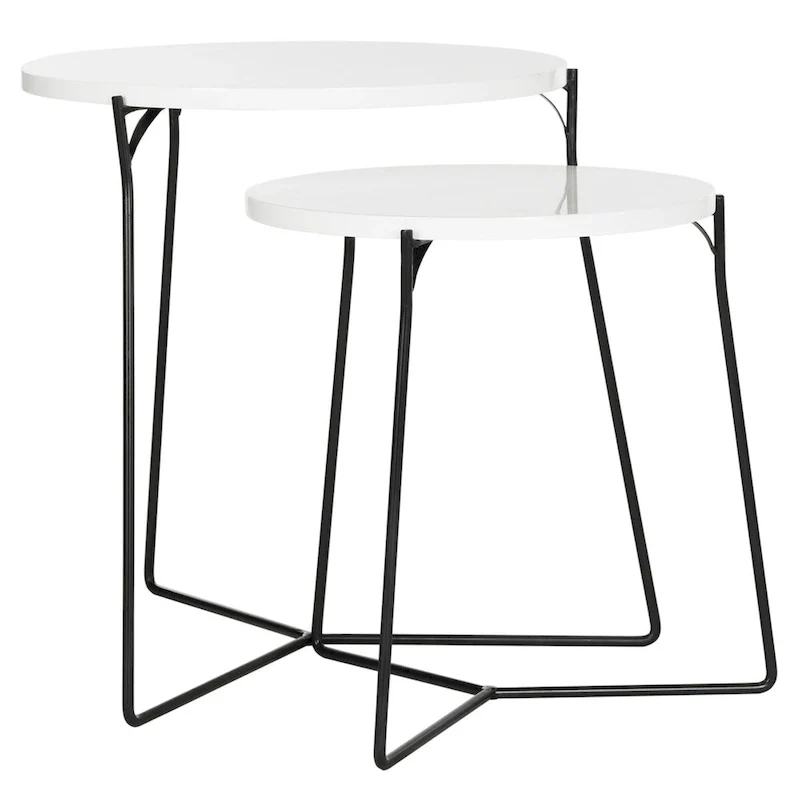 Mid-Century Stacking End Table - 19Wx19Dx21H