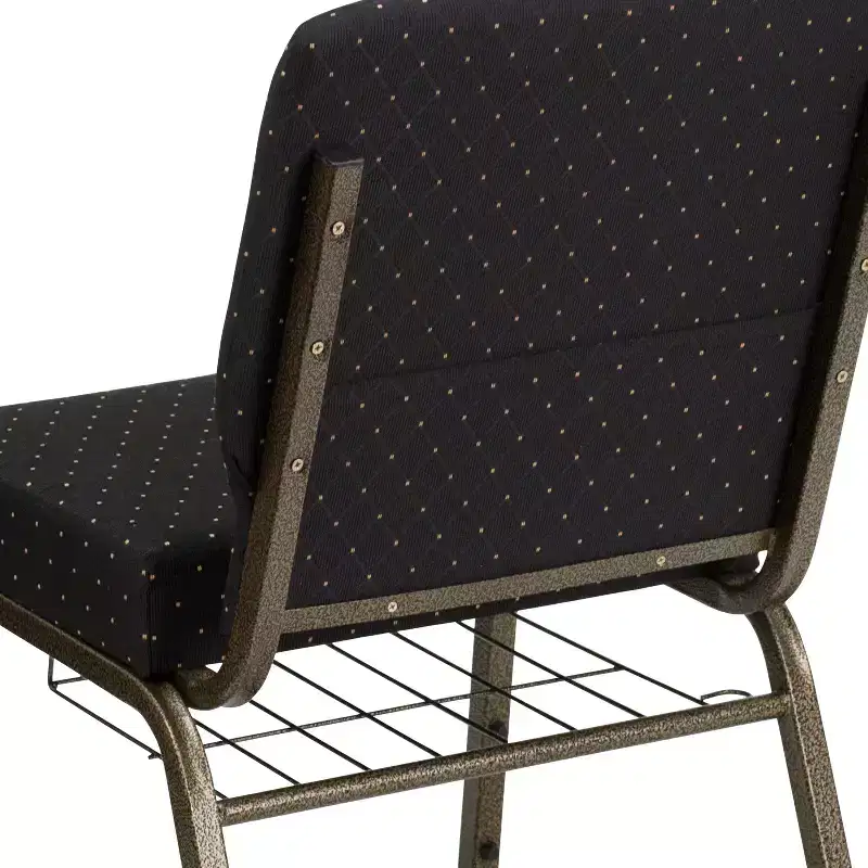 Flash Furniture HERCULES Series 21''W Church Chair with Book Rack