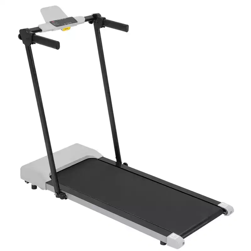 NAYSAYE Foldable Home Treadmill, Multifunctional Exercise Equipment for Walking and Running Fitness, Gray, 49.2*23.6*42.9