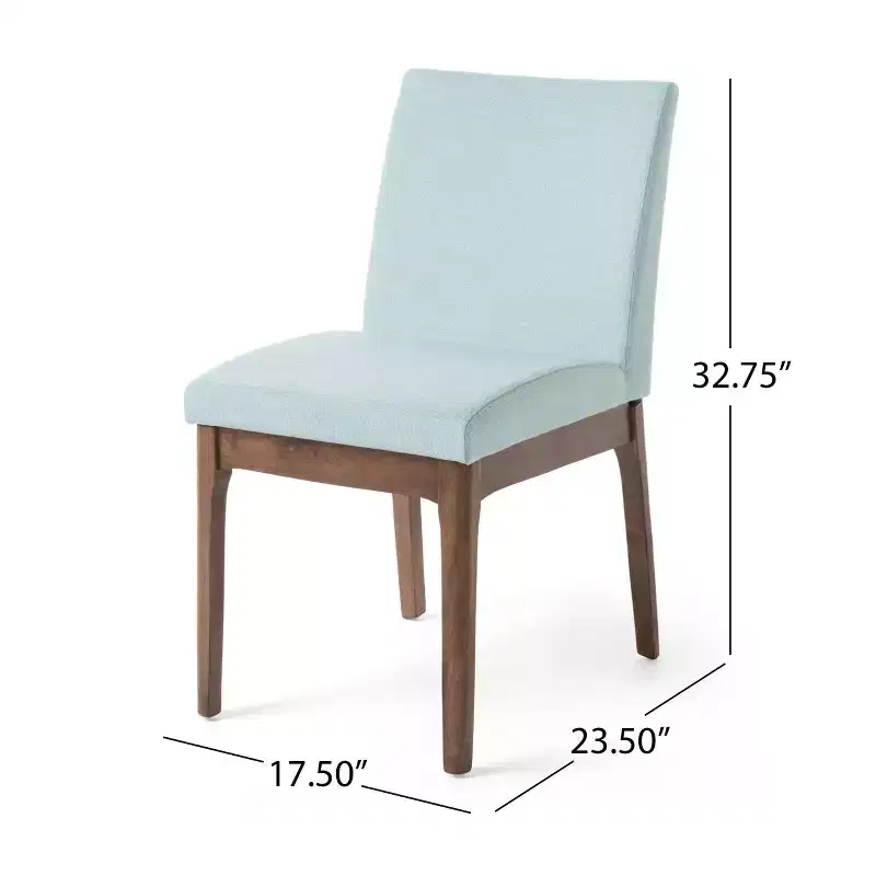 Christopher Knight Home Kwame Mid Century Modern Fabric Upholstered 5 Piece Dining Set