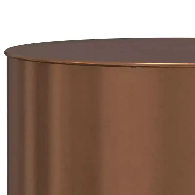 Lance Metal Cylinder Accent Table Ombre - WyndenHall