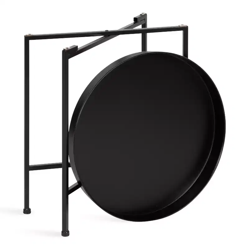 Kate and Laurel Celia Round Metal Side Table
