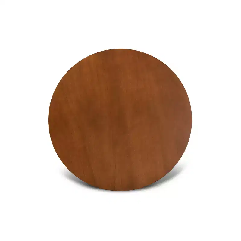 35 Irene Wide Round Wood Dining Table - Baxton Studio
