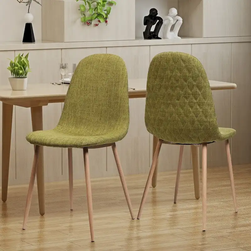 Caden Mid-century Dining Chairs (Set of 2) by Christopher Knight Home