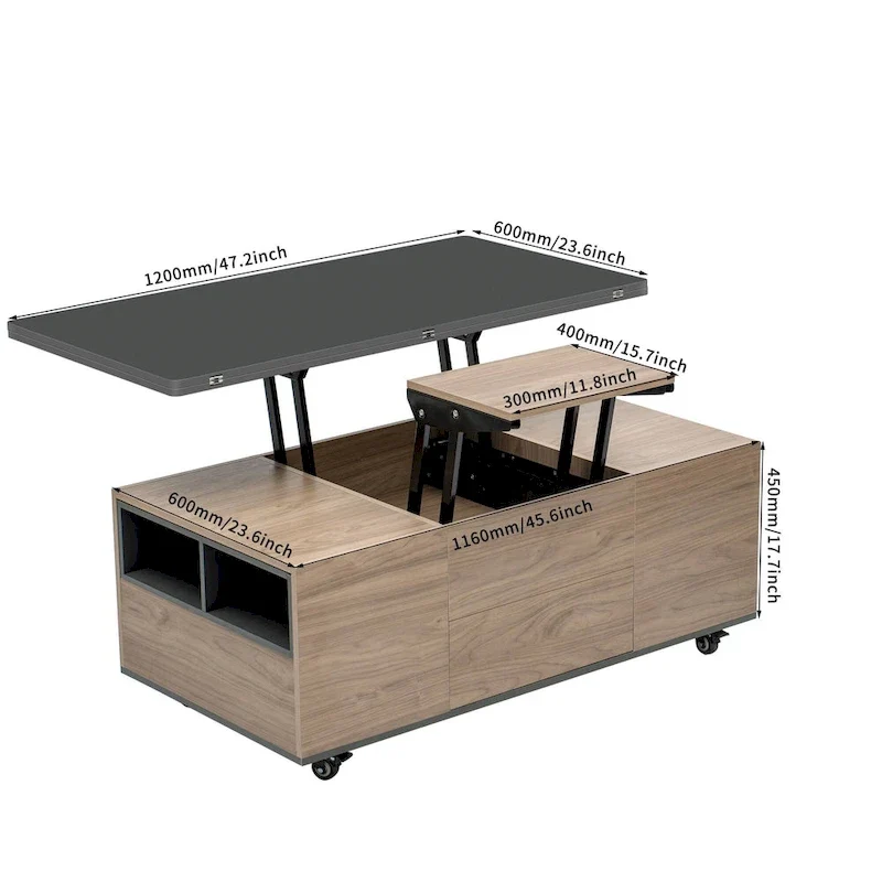 Modern Lift Top Coffee Table