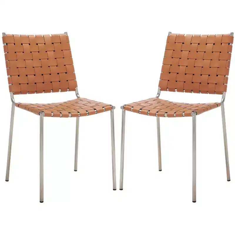 Wesson Woven Dining Chair (Set of 2) - DCH3005 - Safavieh