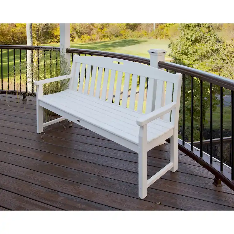 POLYWOOD Trex Outdoor Furniture Yacht Club 60-inch Bench