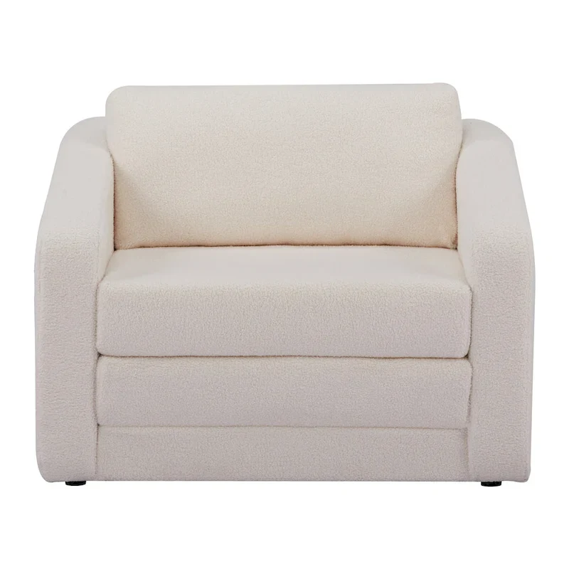 Pala Sherpa Convertible Sleeper Arm Chair Bed