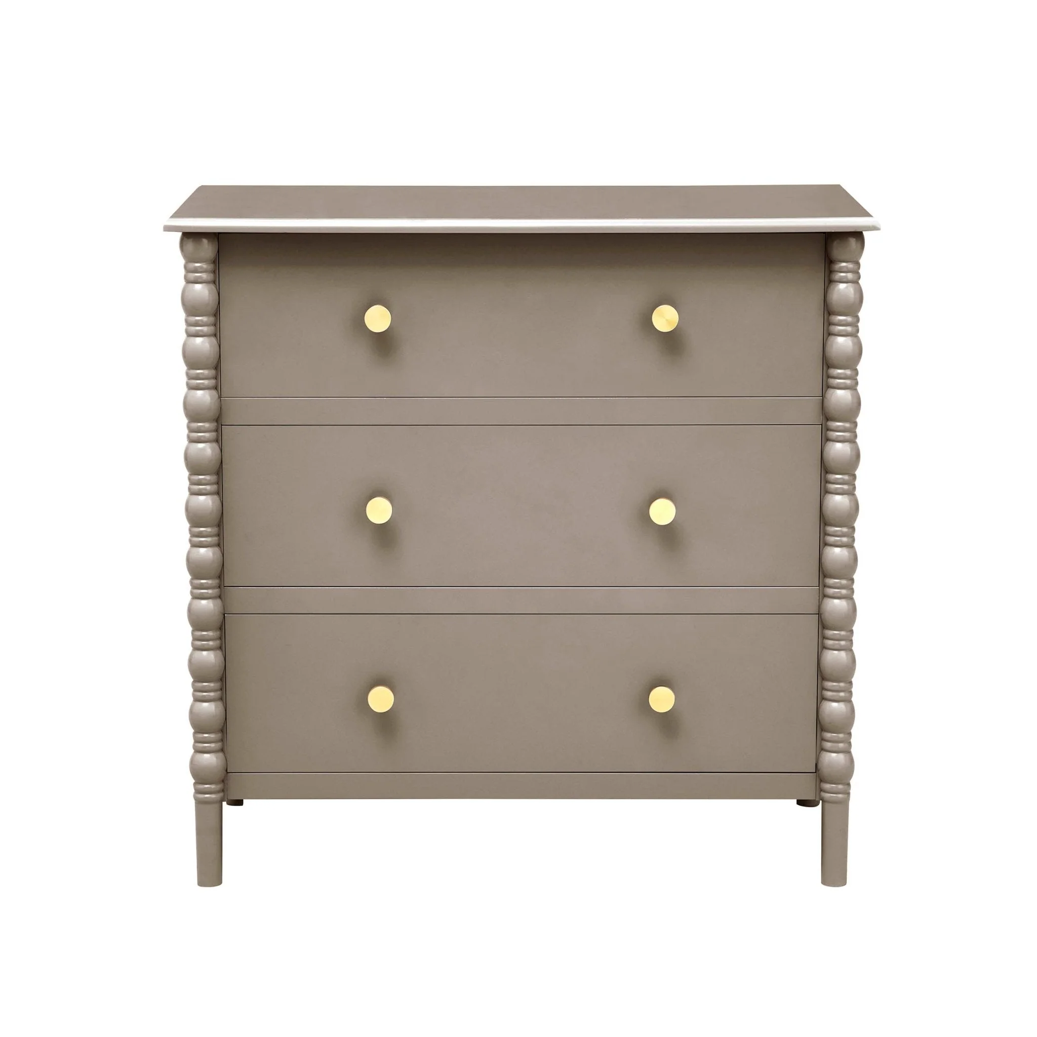 3 Drawer Chest - Taupe