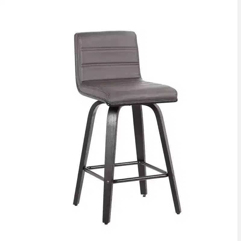26 Vienna Faux Leather Counter Height Barstool - Armen Living