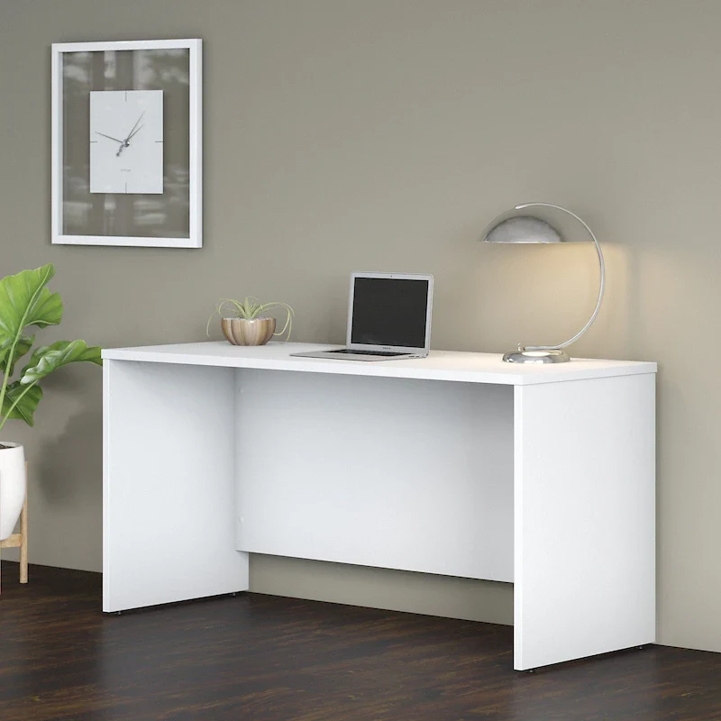 60W x 24D Credenza Desk with Cable Management