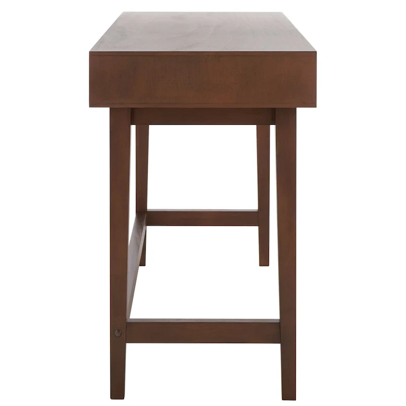 Delsie Mid-Century 3-Drawer Desk