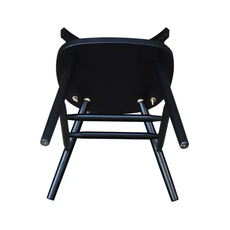 International Concepts Copenhagen Armless Chair with Plain Legs