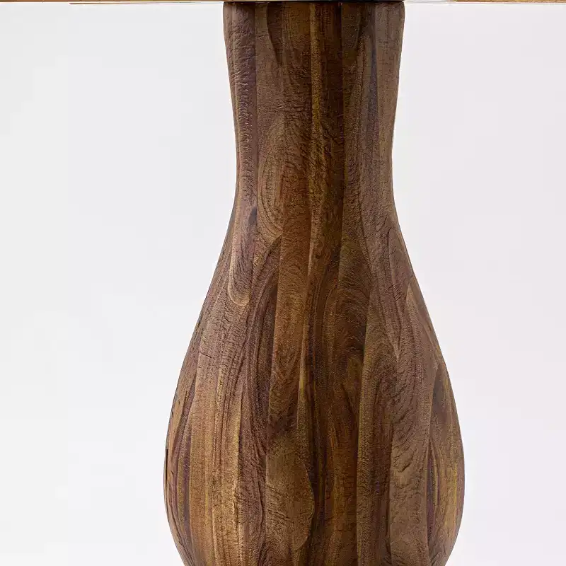 Rubberwood Round Dining Table 30''H x 48'' Diameter