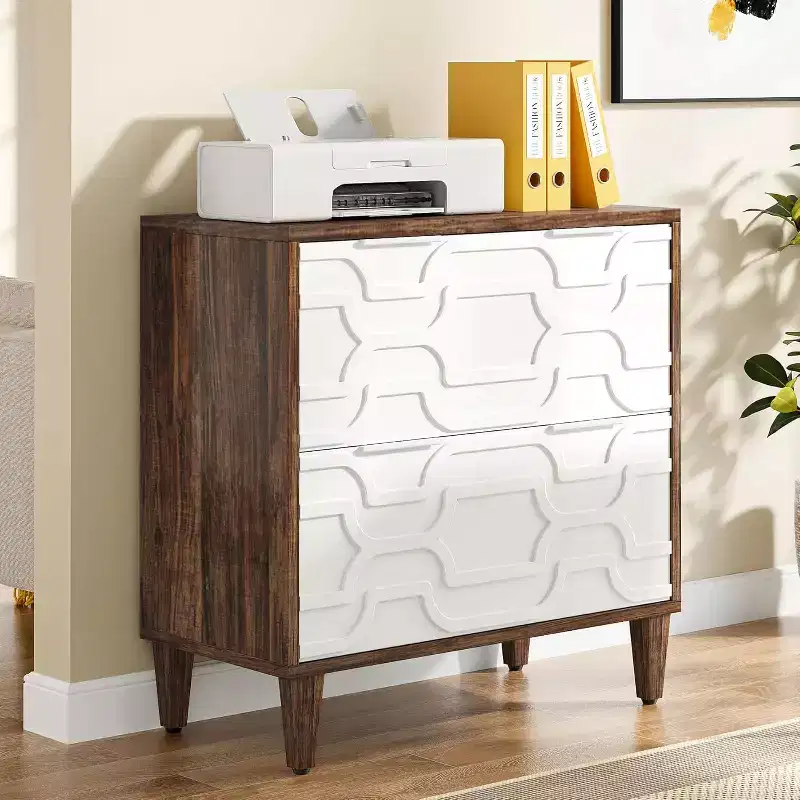 2 Drawer Lateral File Cabinet, Office Filing Cabinet