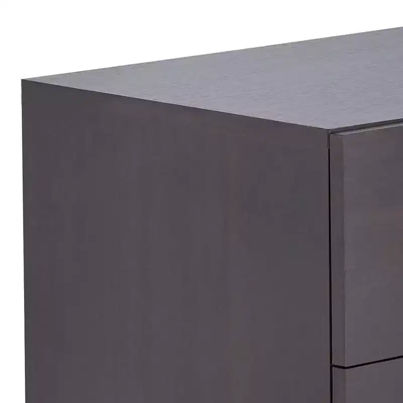 Acme Furniture 20 Elms Accent Table Espresso: MDF Construction, Wood Veneer Top, Drawer Storage, No Tools Assembly