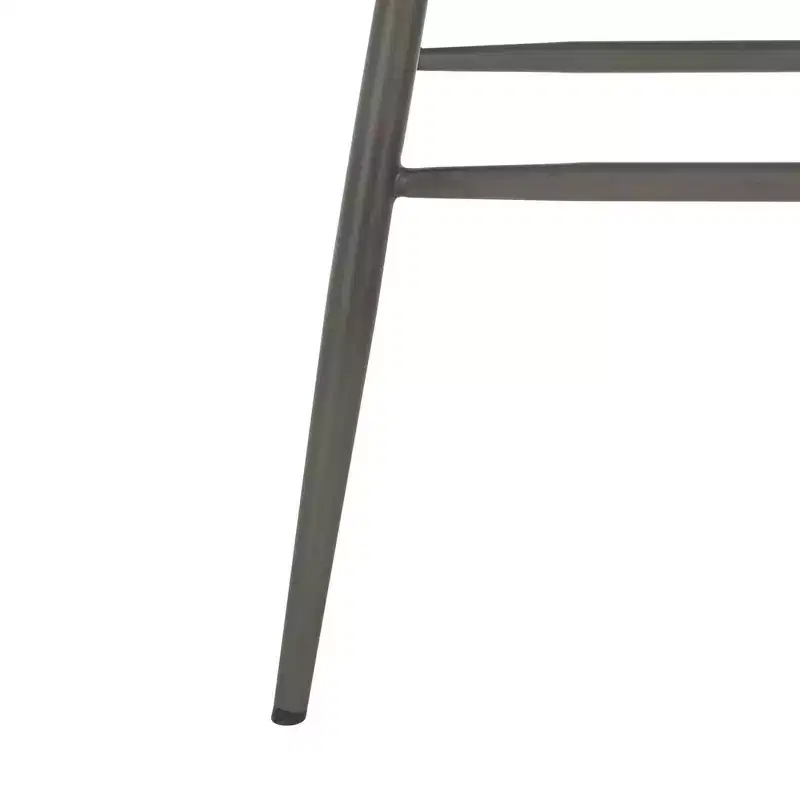 Aster Mid-Century Modern Tufted Bar Stool (Set Of 2) - FOX1703 - Safavieh Couture