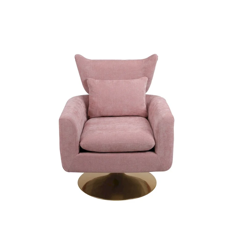 Mid-Century 360-degree Swivel Accent Chair