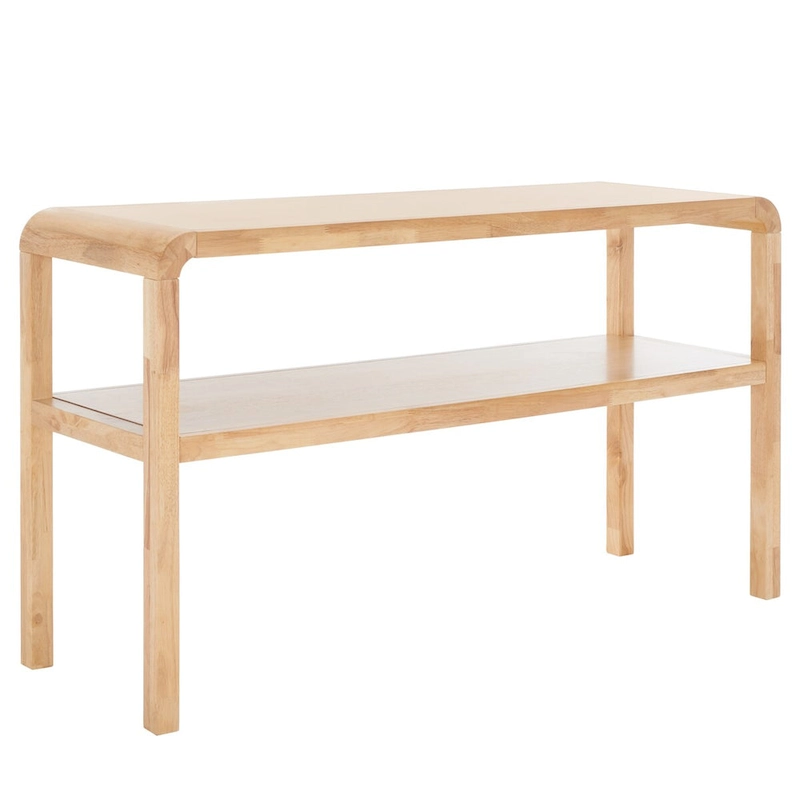 SAFAVIEH Maybell 2-Tier Console Table - 32 W x 15 D x 30 H - 53Wx17Dx30H