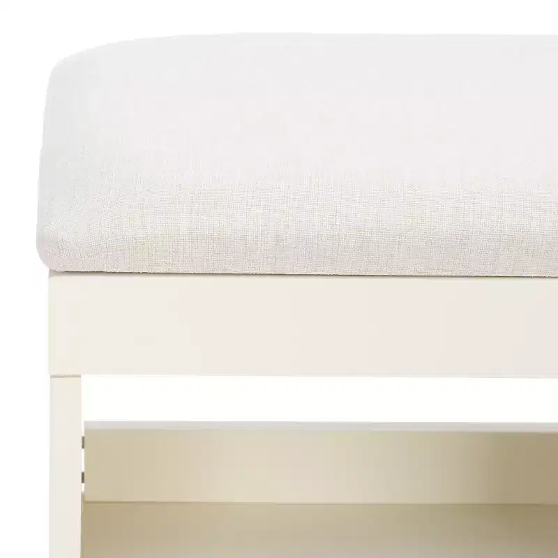 Cricket Open Shelf Bench With Cushion - BCH5000 - Safavieh