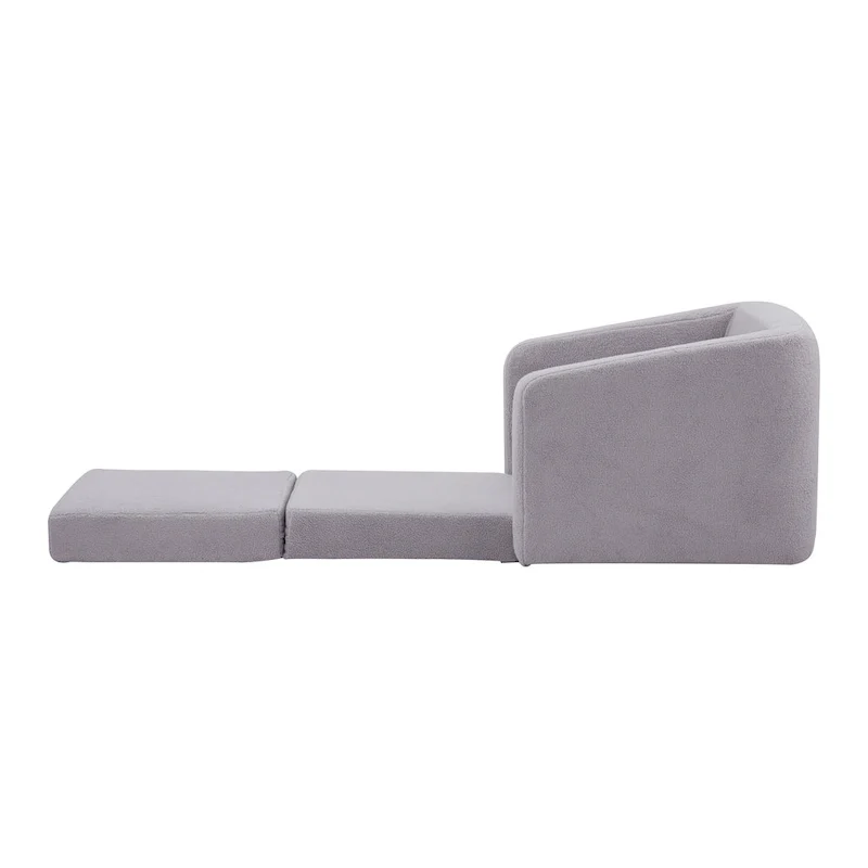 Pala Sherpa Convertible Sleeper Arm Chair Bed
