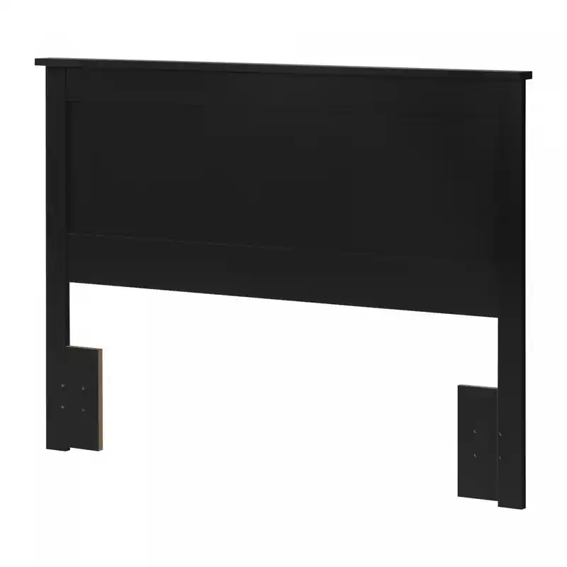 Headboard - Modern Style - Pure Black