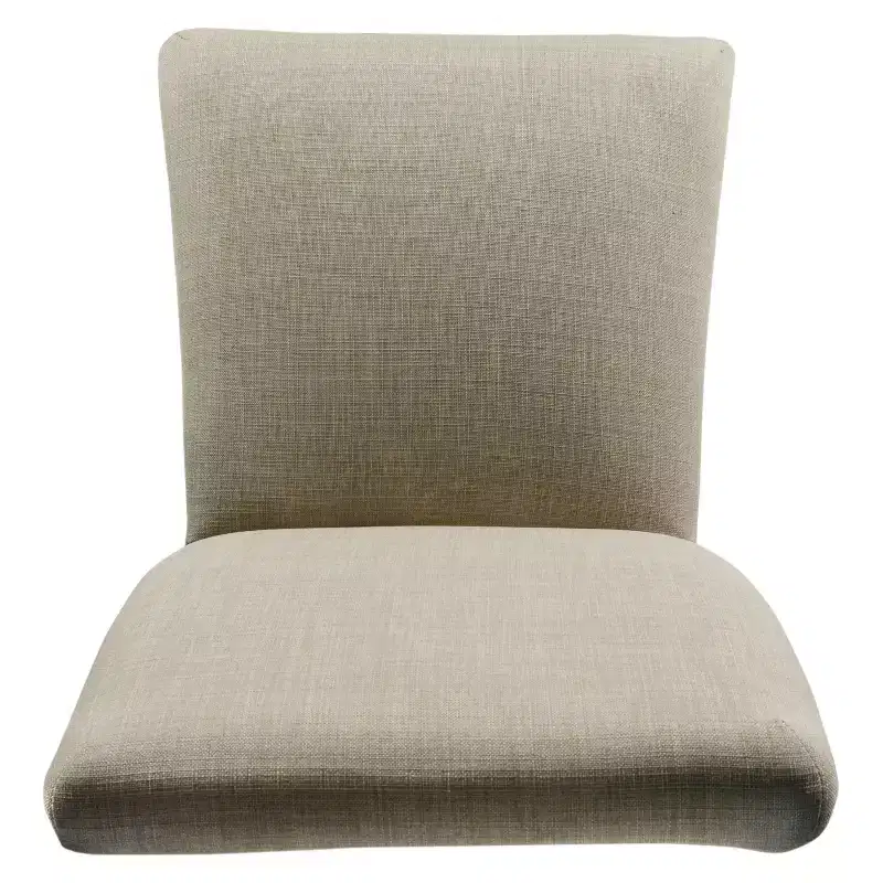 Set of 2 Michele Dining Chair with Nailhead Trim Linen - HomePop
