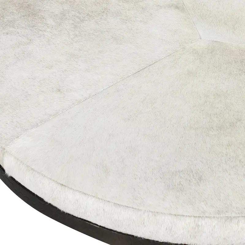 Leather Hide Coffee Table