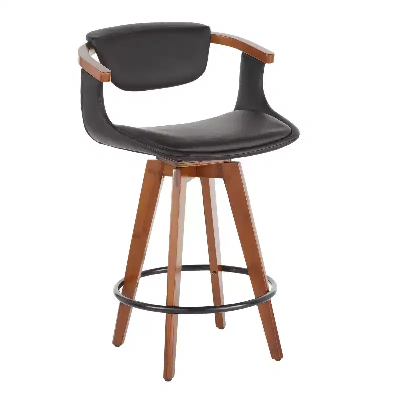 Mid-Century Modern Counter Height Barstool